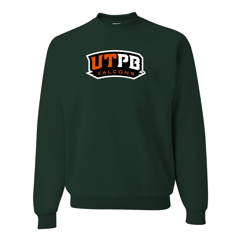 Men's UTPB Falcons JERZEES NuBlend Crewneck Sweatshirt